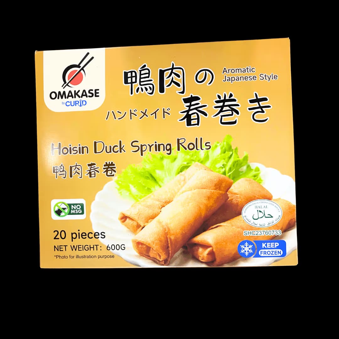 Omakase Hoisin Duck Spring Rolls